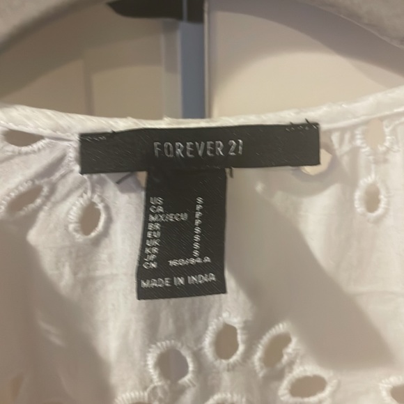 Forever21 cover up Sz S white - Picture 2 of 6